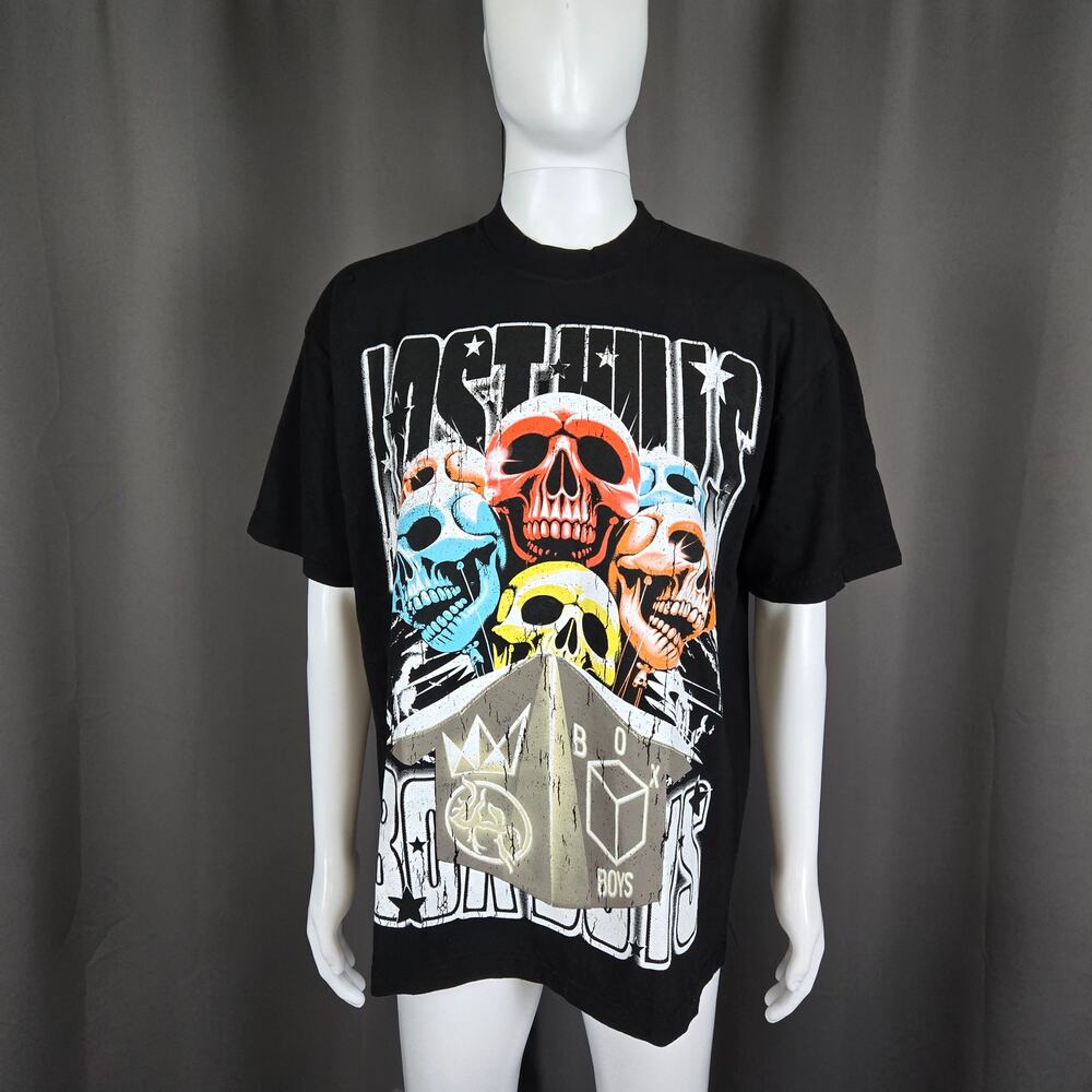 Lost Hills West Coast Cure Tour Skulls Tee Large RARE - Picture 3 of 11